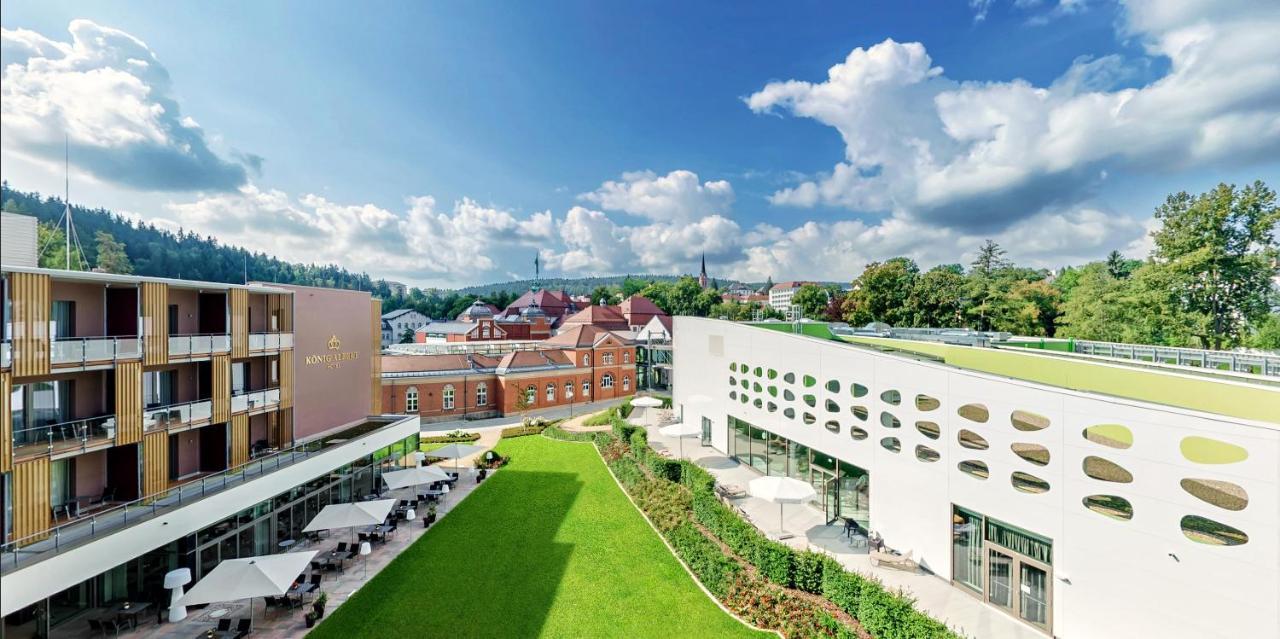 Hotel Koenig Albert Bad Elster Exterior foto